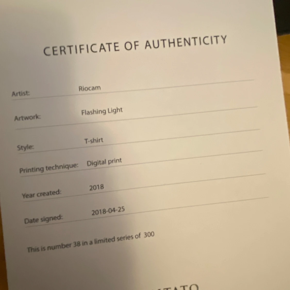 LIMITATO T-shirt - 2