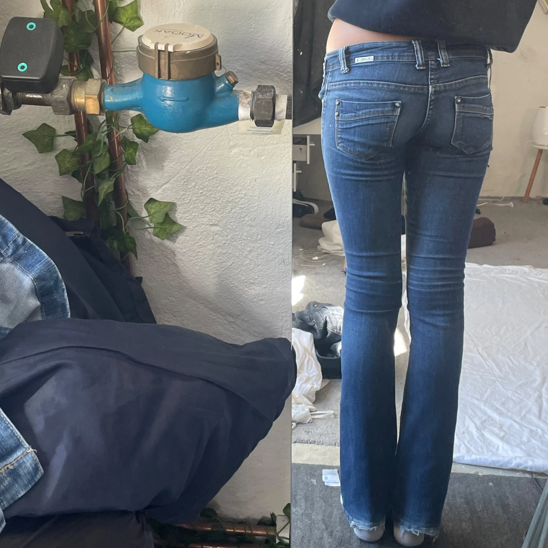 Lågmidjade jeans - 3