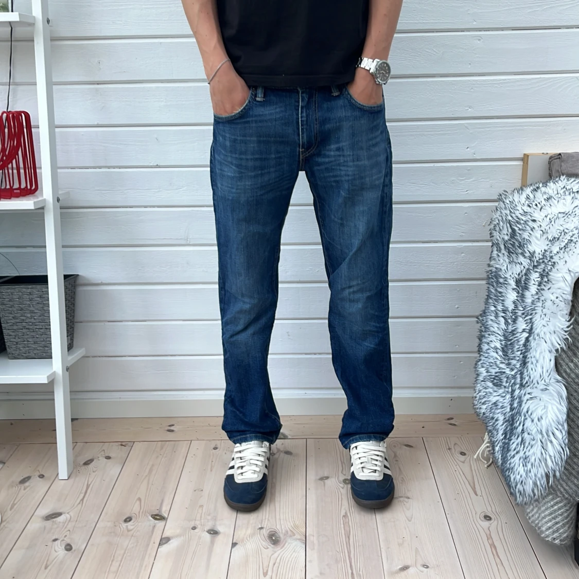 Levi's 511 blå jeans W32 L34 - 1