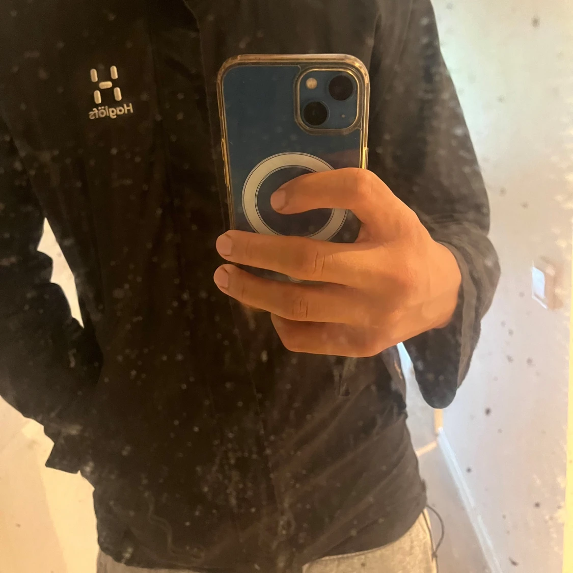 Svart vindjacka från Haglöfs, S - 4