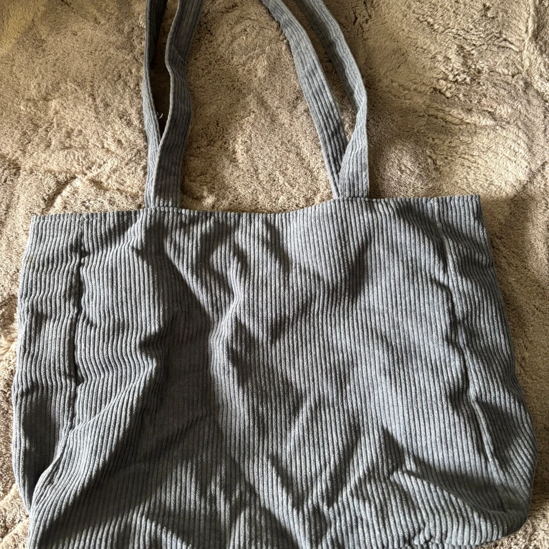 Grå/blå manchesterväska - 1