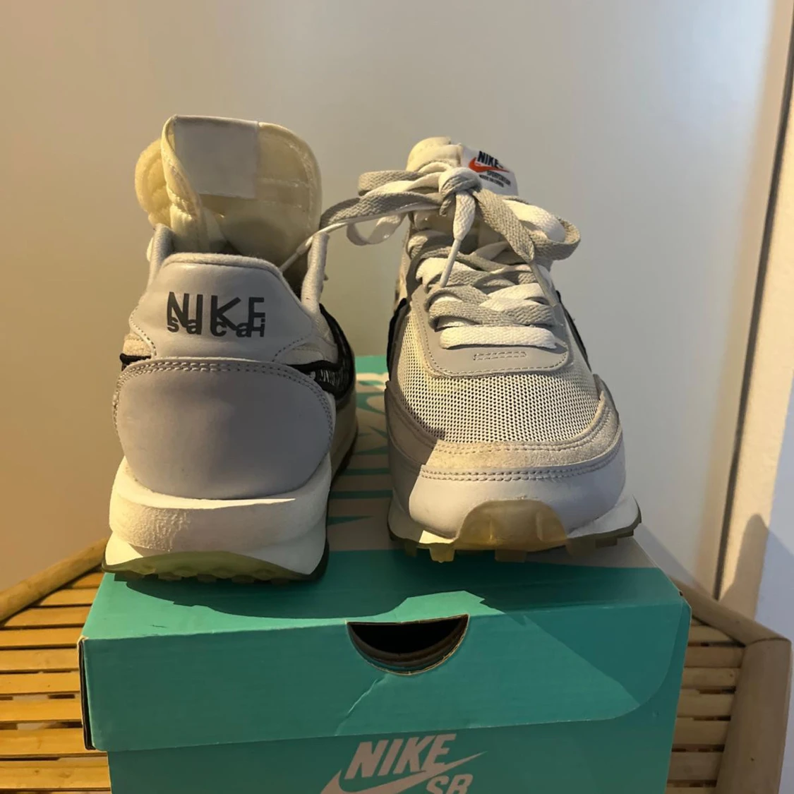 Nike x Sacai grå sneakers  - 4