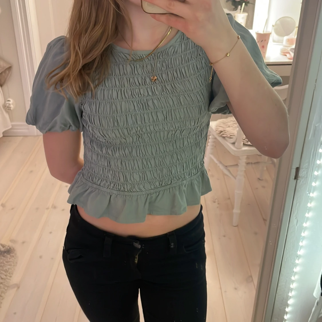 Grön topp från Bubbleroom