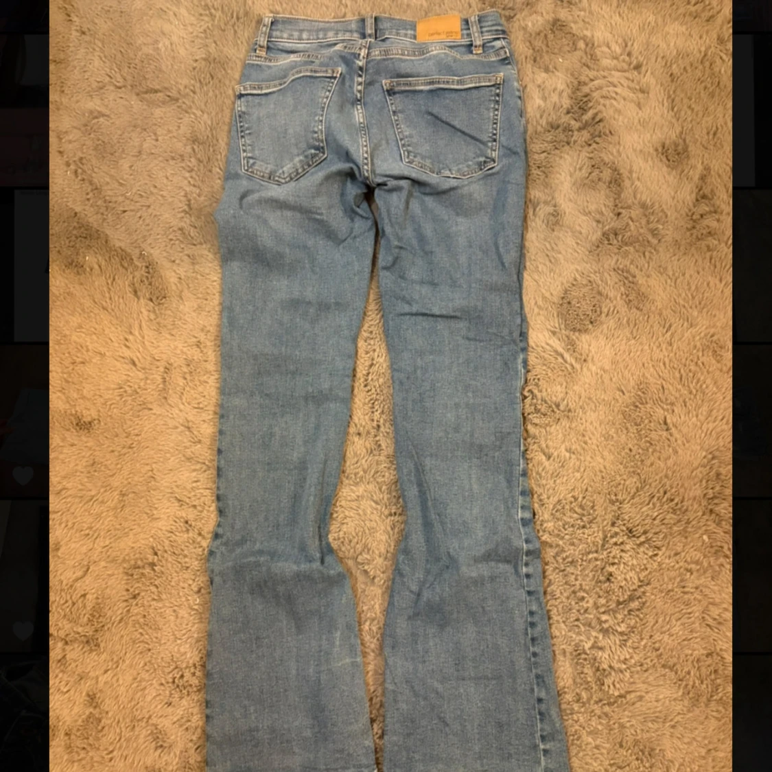 Lågmidjade bootcut jeans - 1