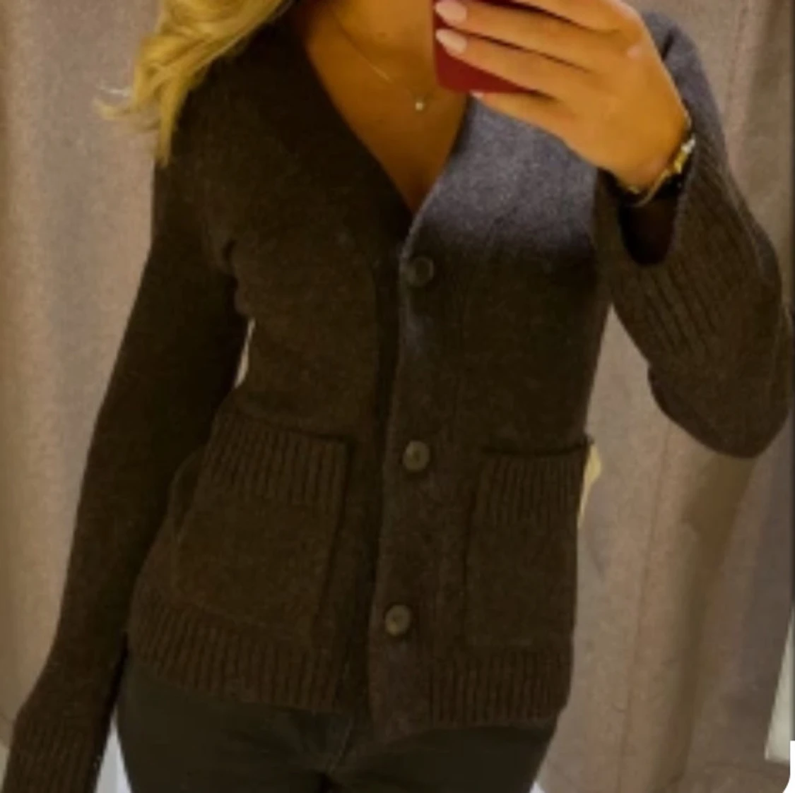 Brun kofta från Wera