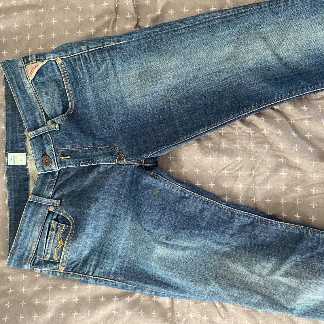 Blå jeans från Replay - 1