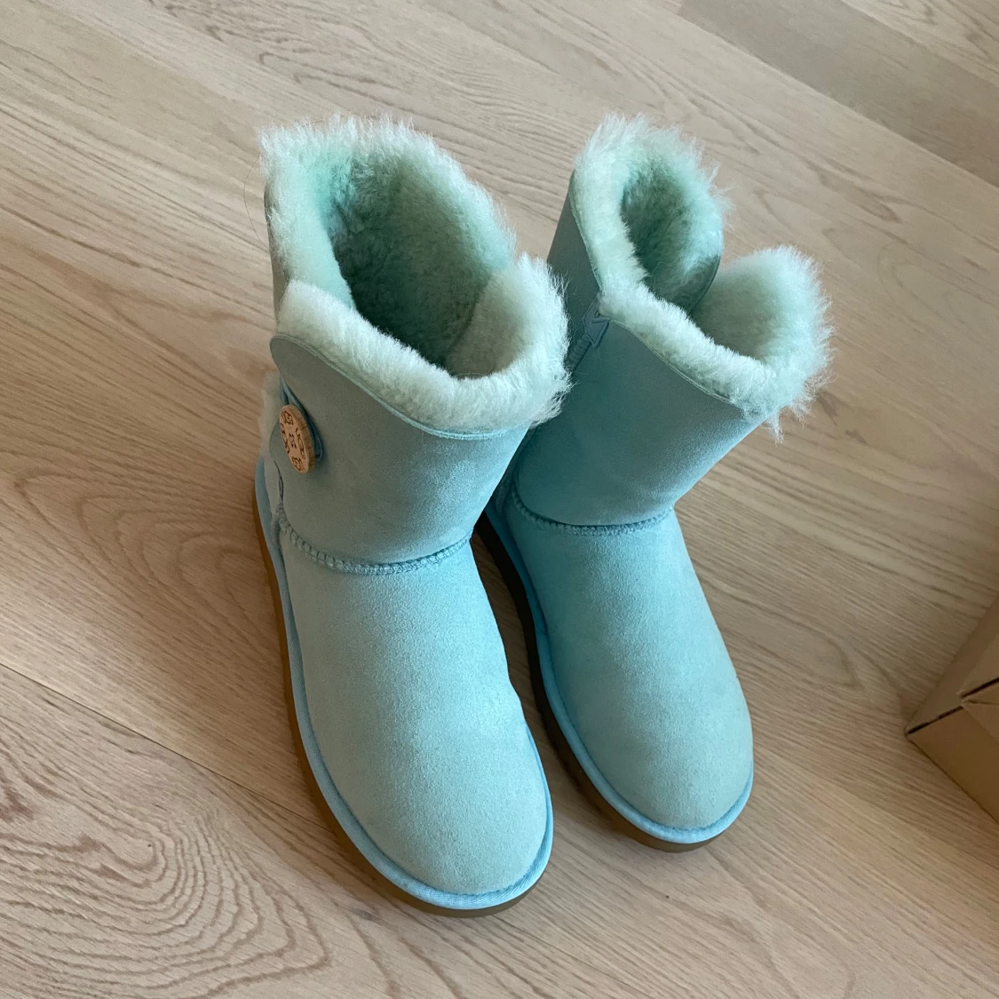 Ljusblå UGG boots