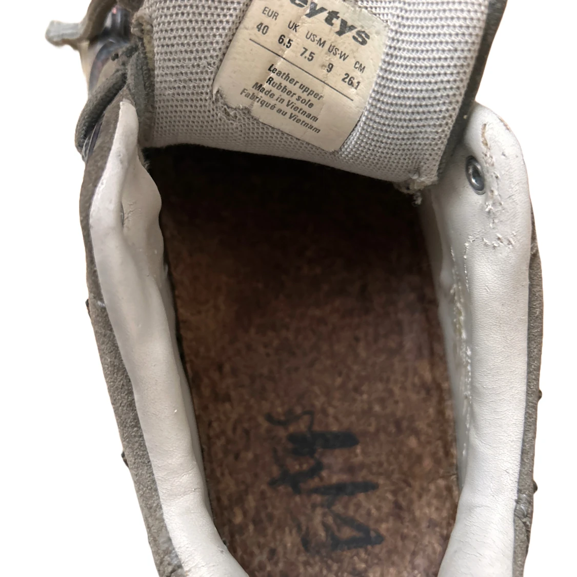 Grå sneakers från Eytys - 3