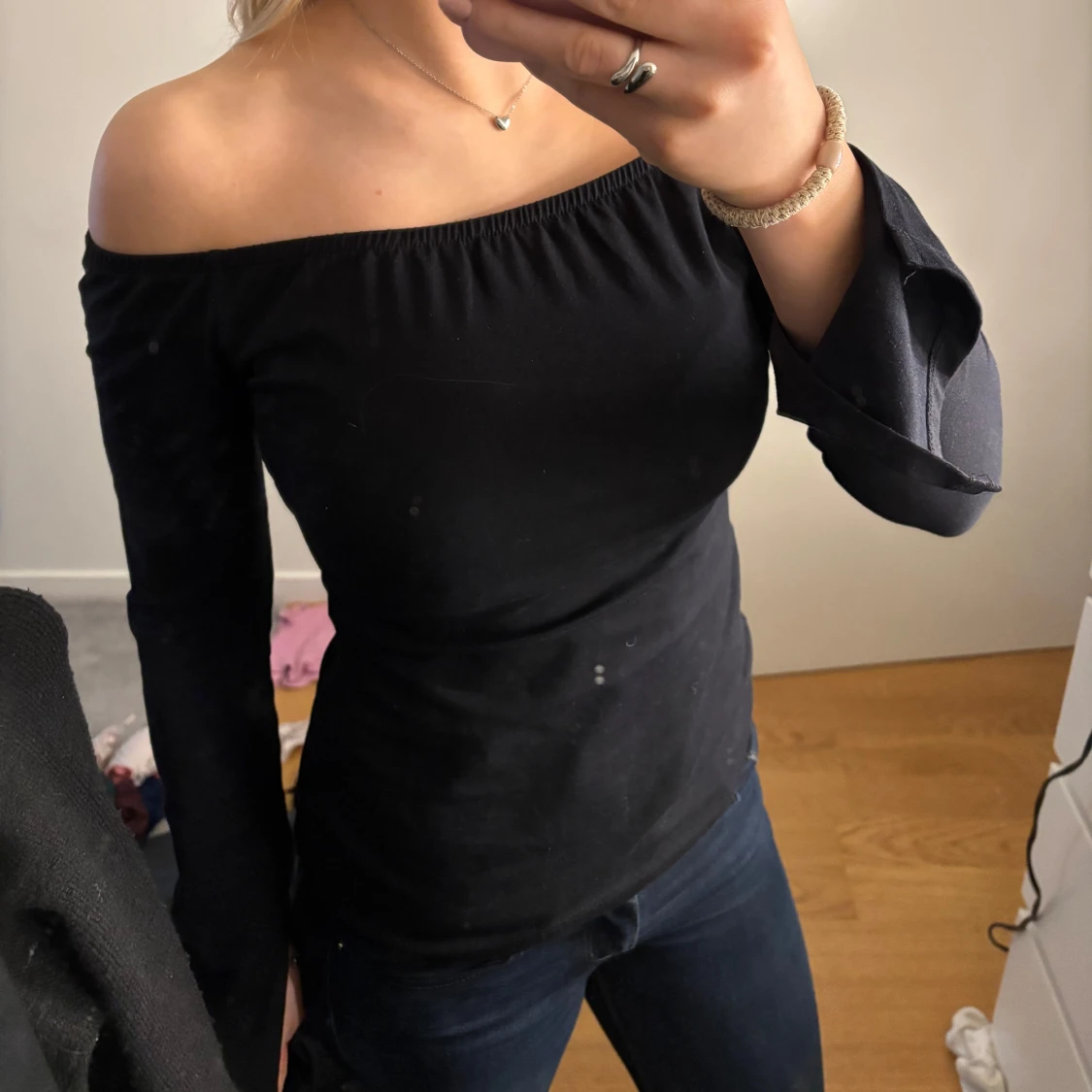 Offshoulder topp - 1