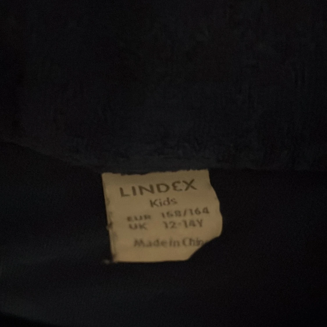 Mörkblå frotté skjorta - 1