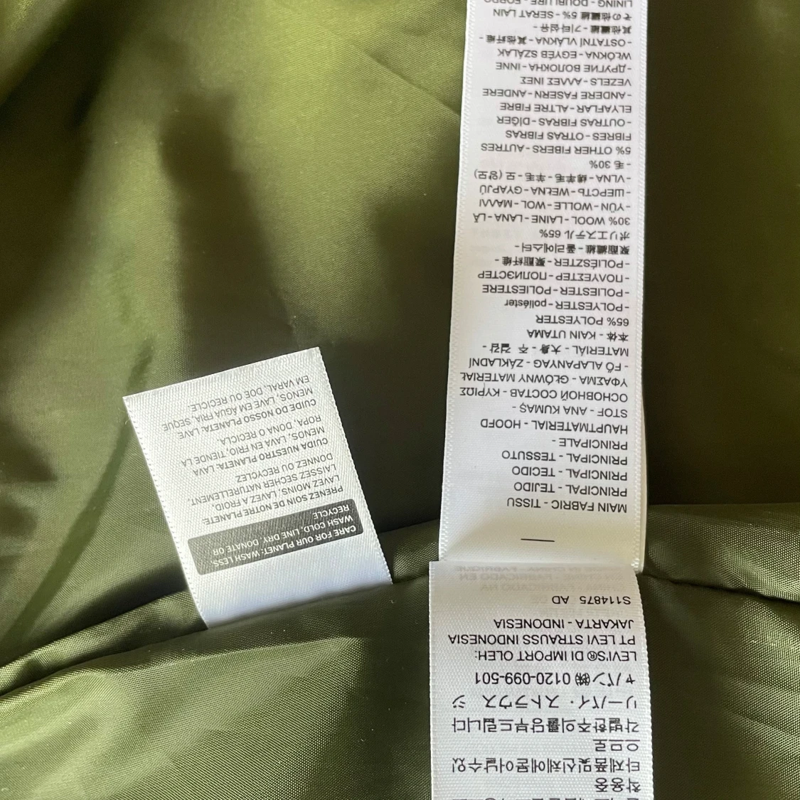 Rutig overshirt från Levi's - 4