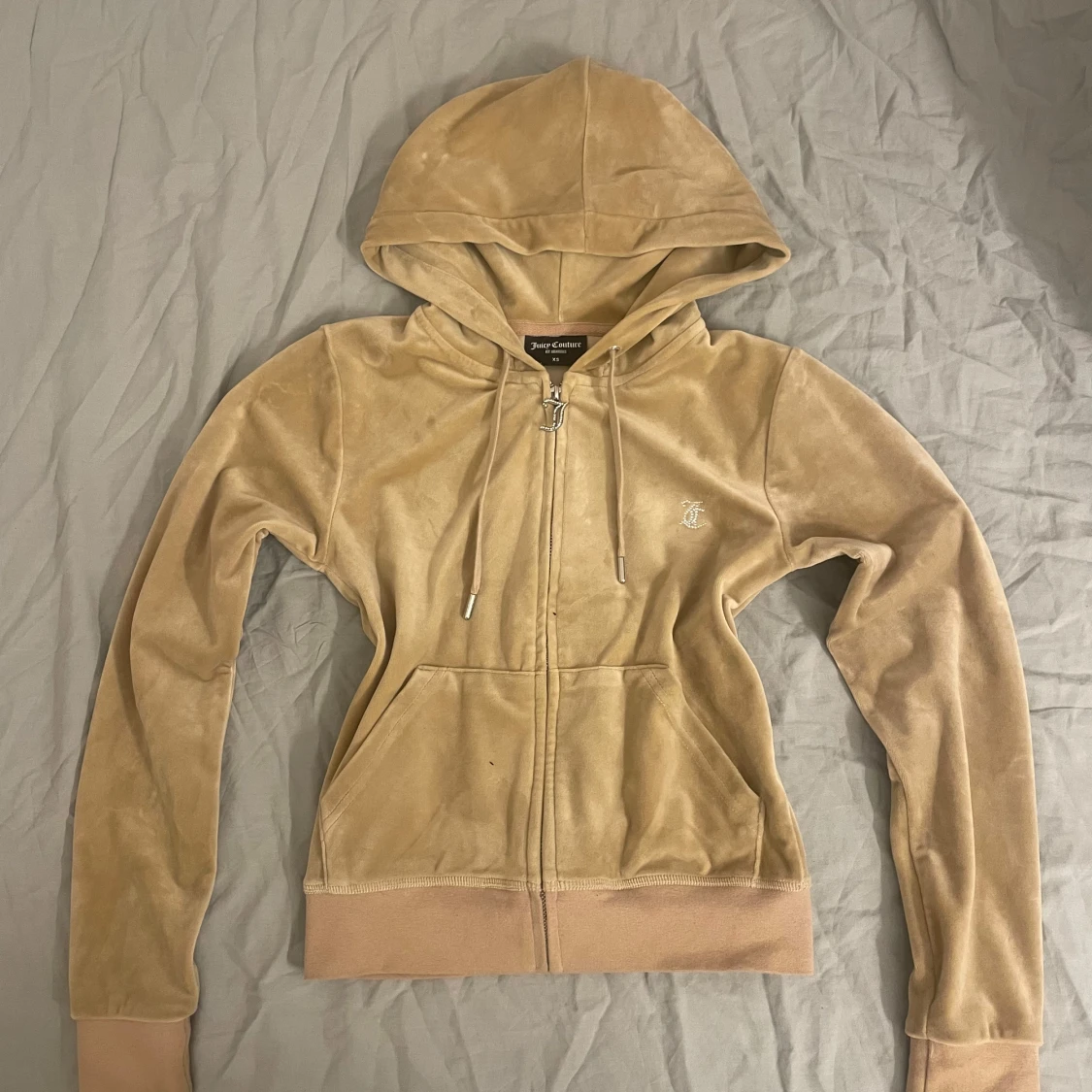 Beige hoodie från Juicy Couture