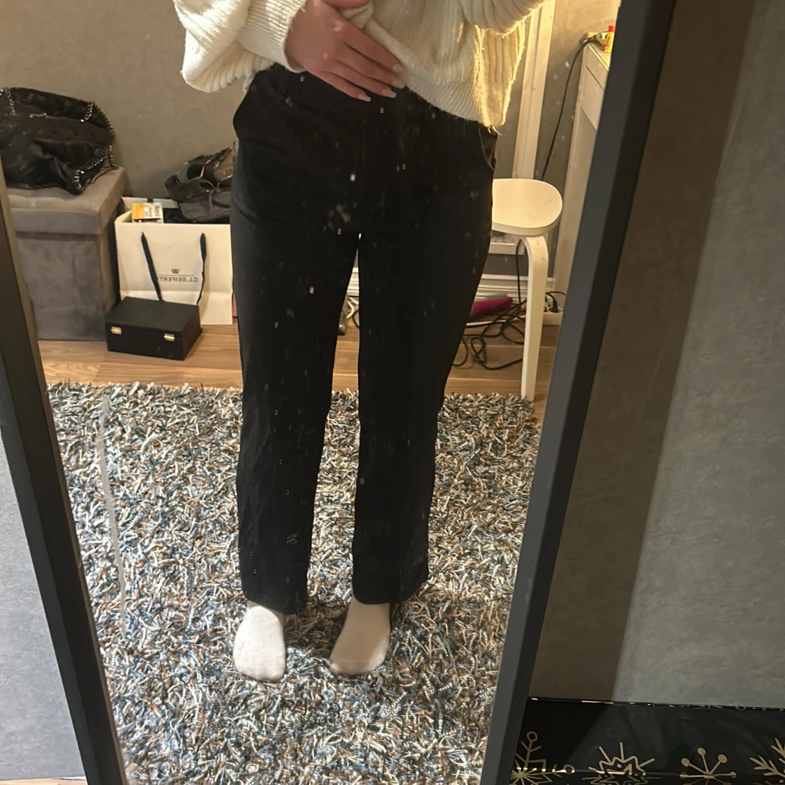 Svarta kostymbyxor från Vero Moda - 1