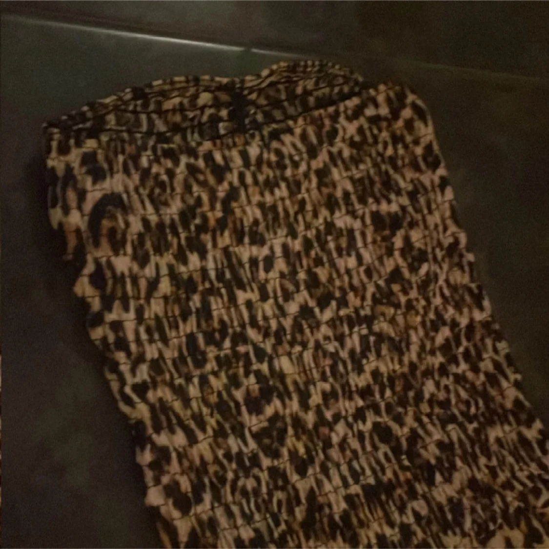 Leopardmönstrad klänning - 3