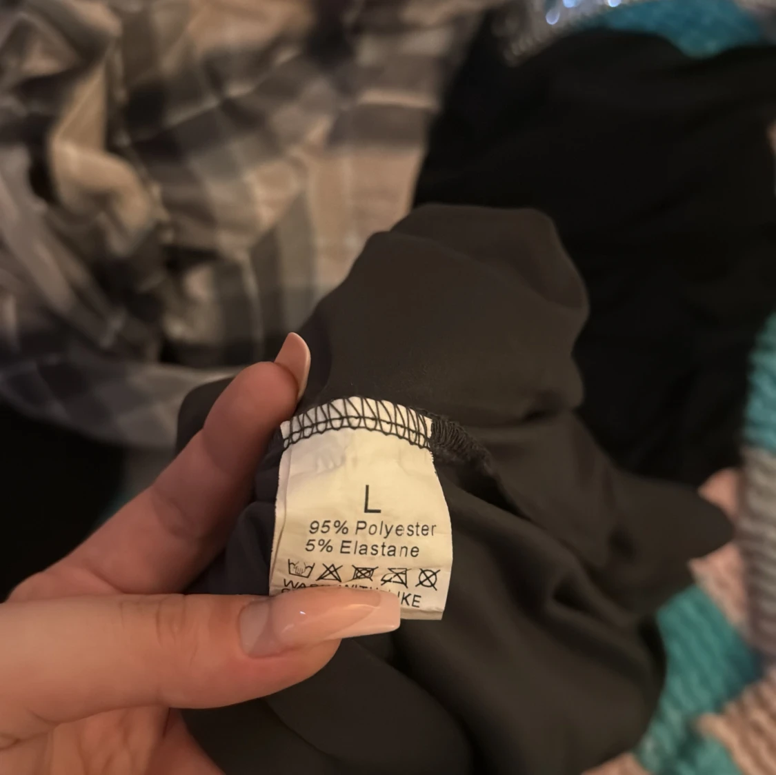 Svart långärmad topp - 2