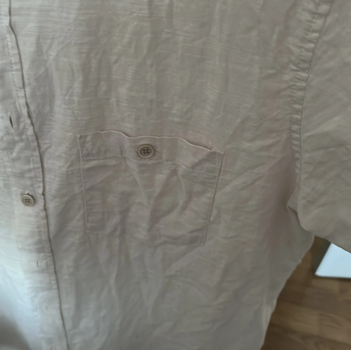 Beige kortärmad skjorta från LC Waikiki - 2