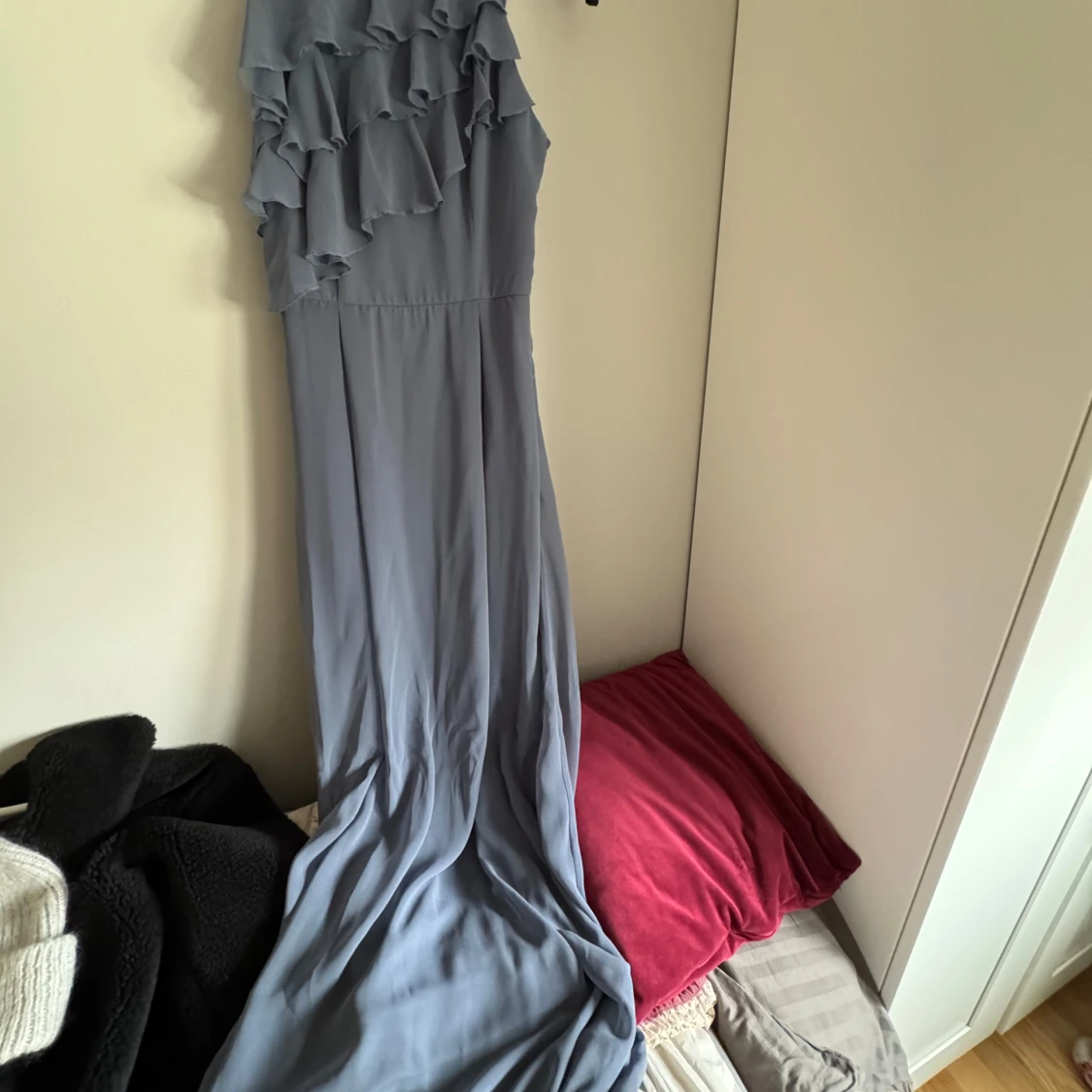 Ljusblå långklänning från Vila - 1