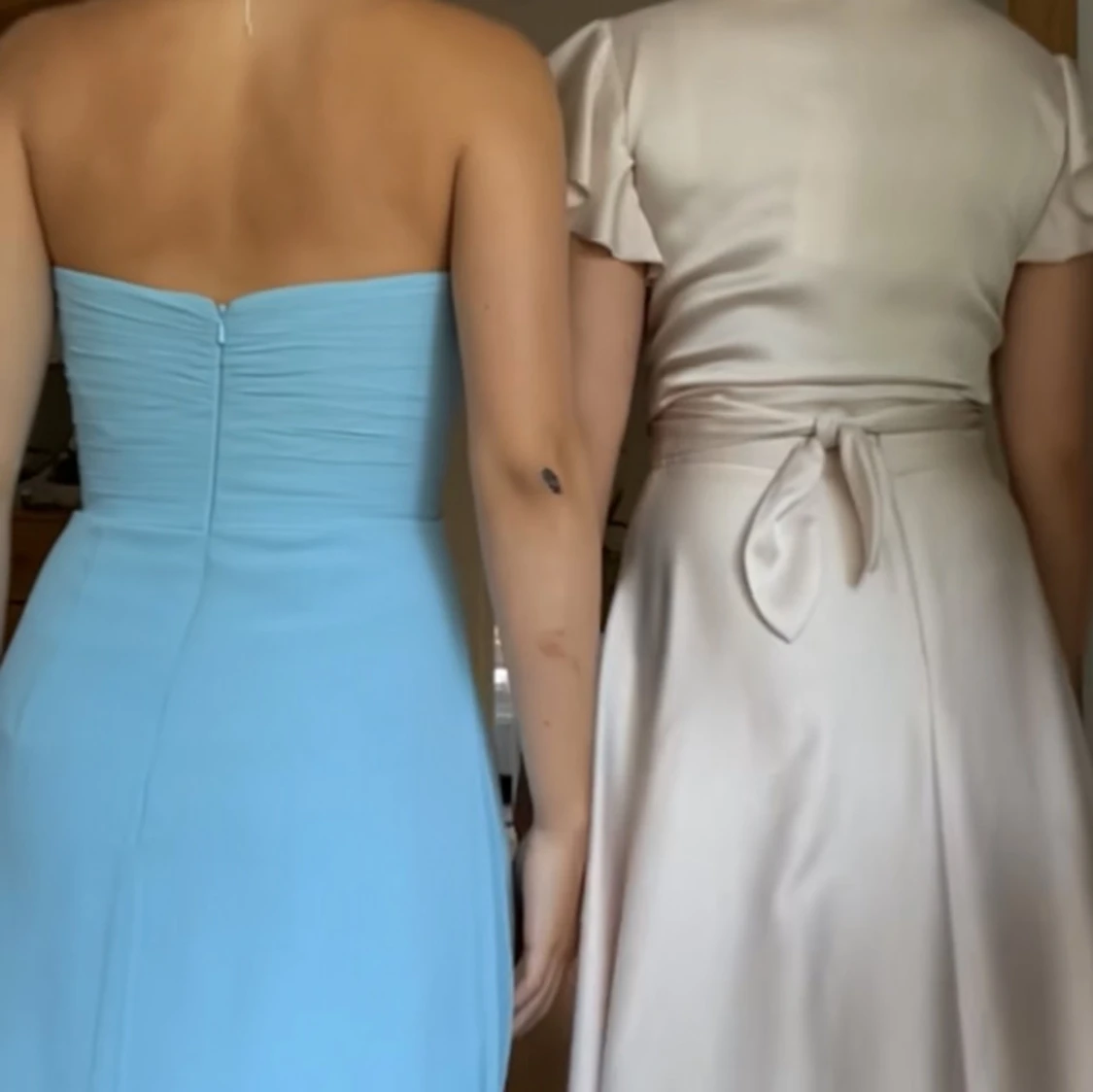 Ljusblå balklänning  - 2