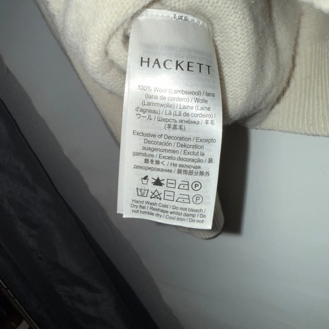 Beige ulltröja från Hackett - 2