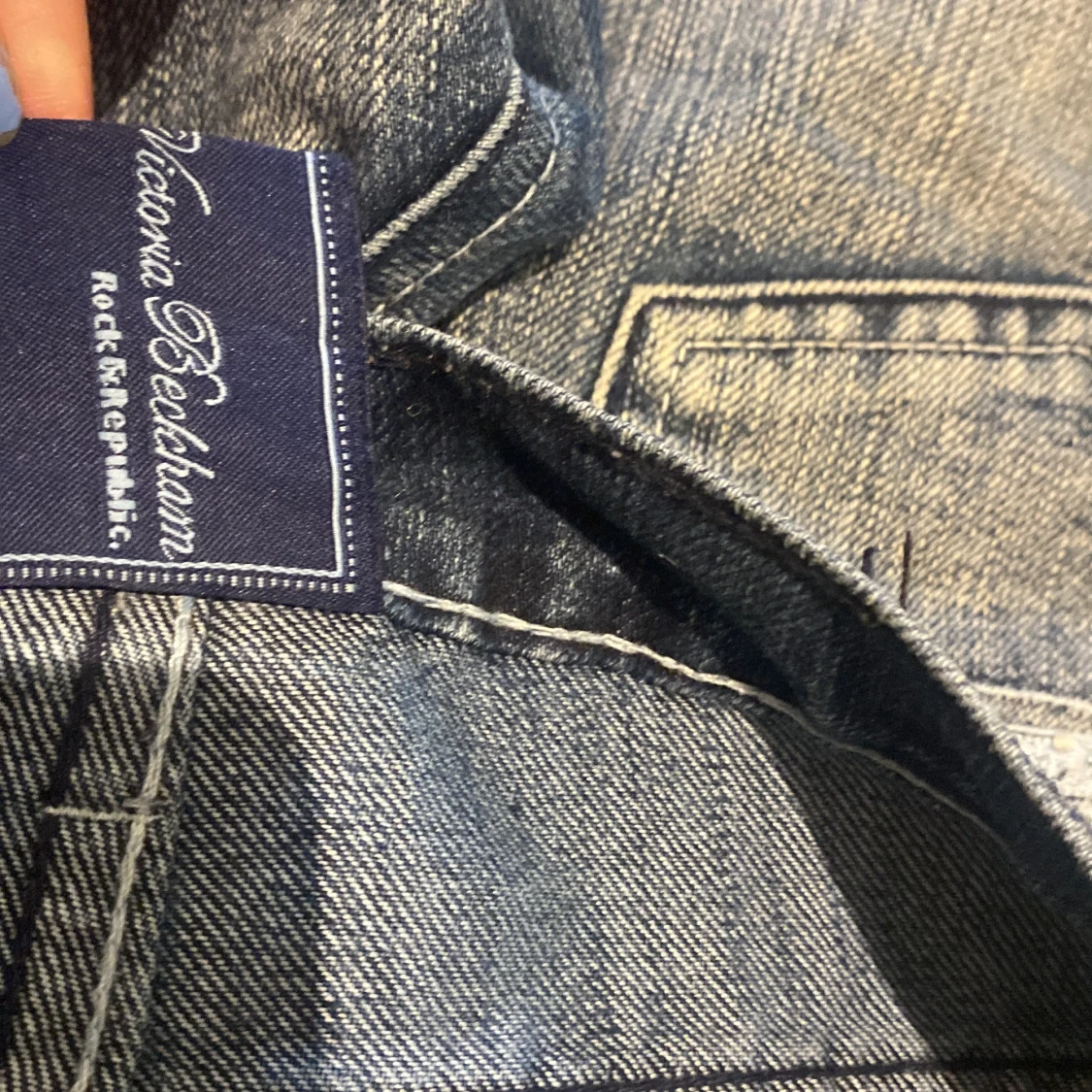 Blå jeans från Victoria Beckham  - 3