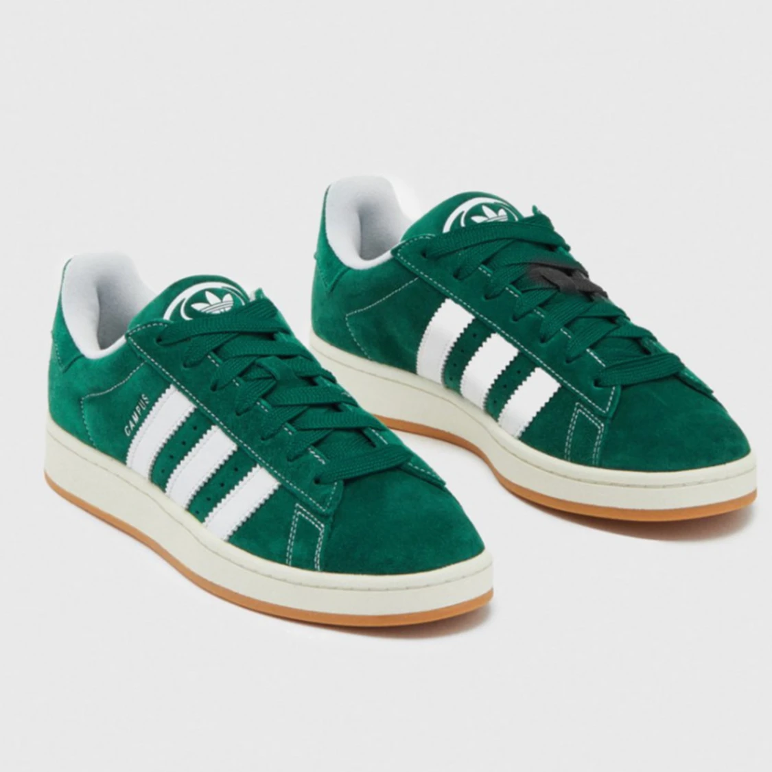 Gröna Adidas Campus sneakers