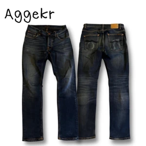 Washed Nudie Jeans - Galet feta 29/32 men sitter 29/30-31✌️