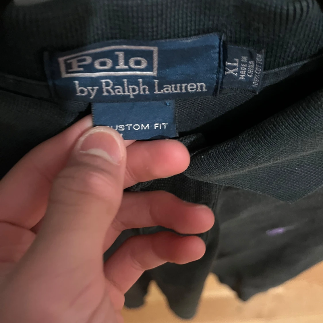 Svart pikétröja från Ralph Lauren - 1