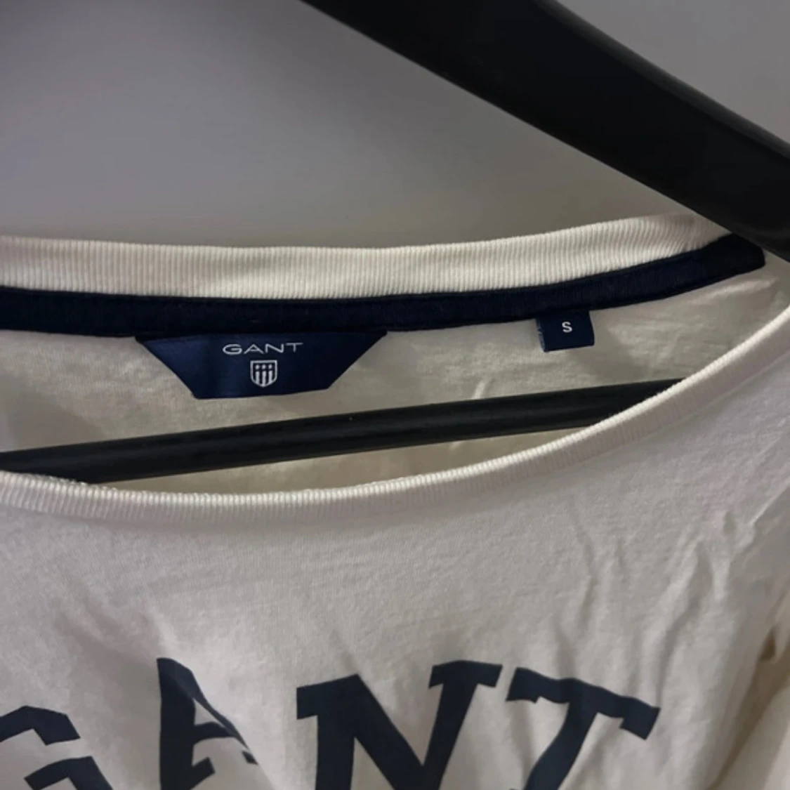 Vit långärmad tröja från GANT - 1