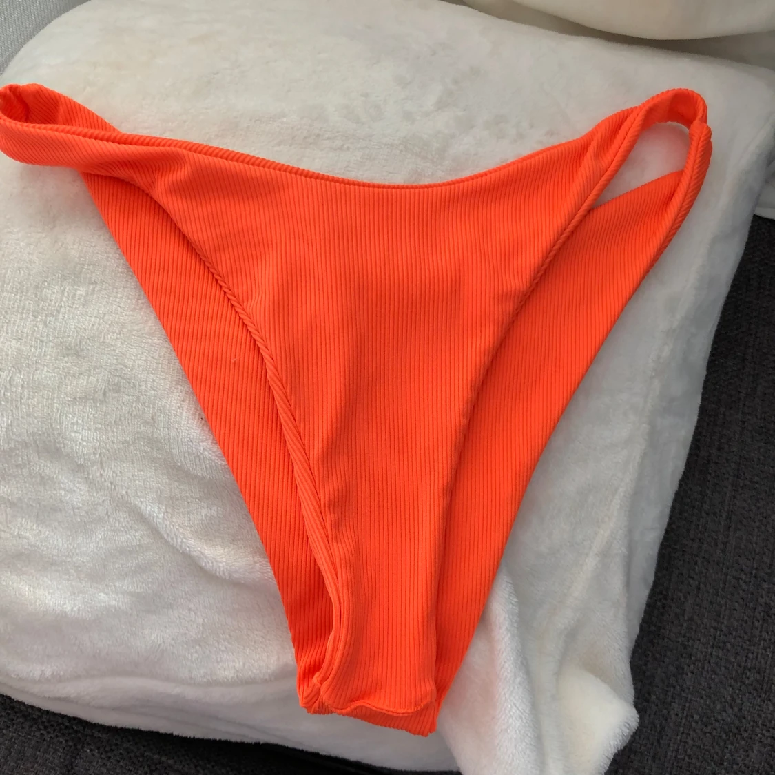 Orange ribbad bikini  - 2