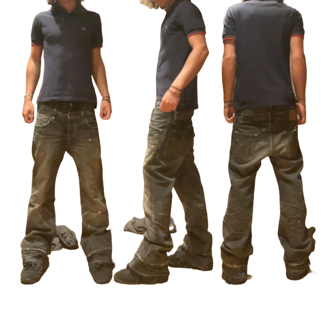 Hysteric Glamour double waist jeans