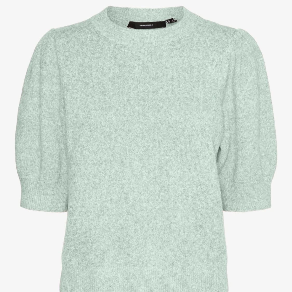 Ljusgrön stickad tröja Vero Moda