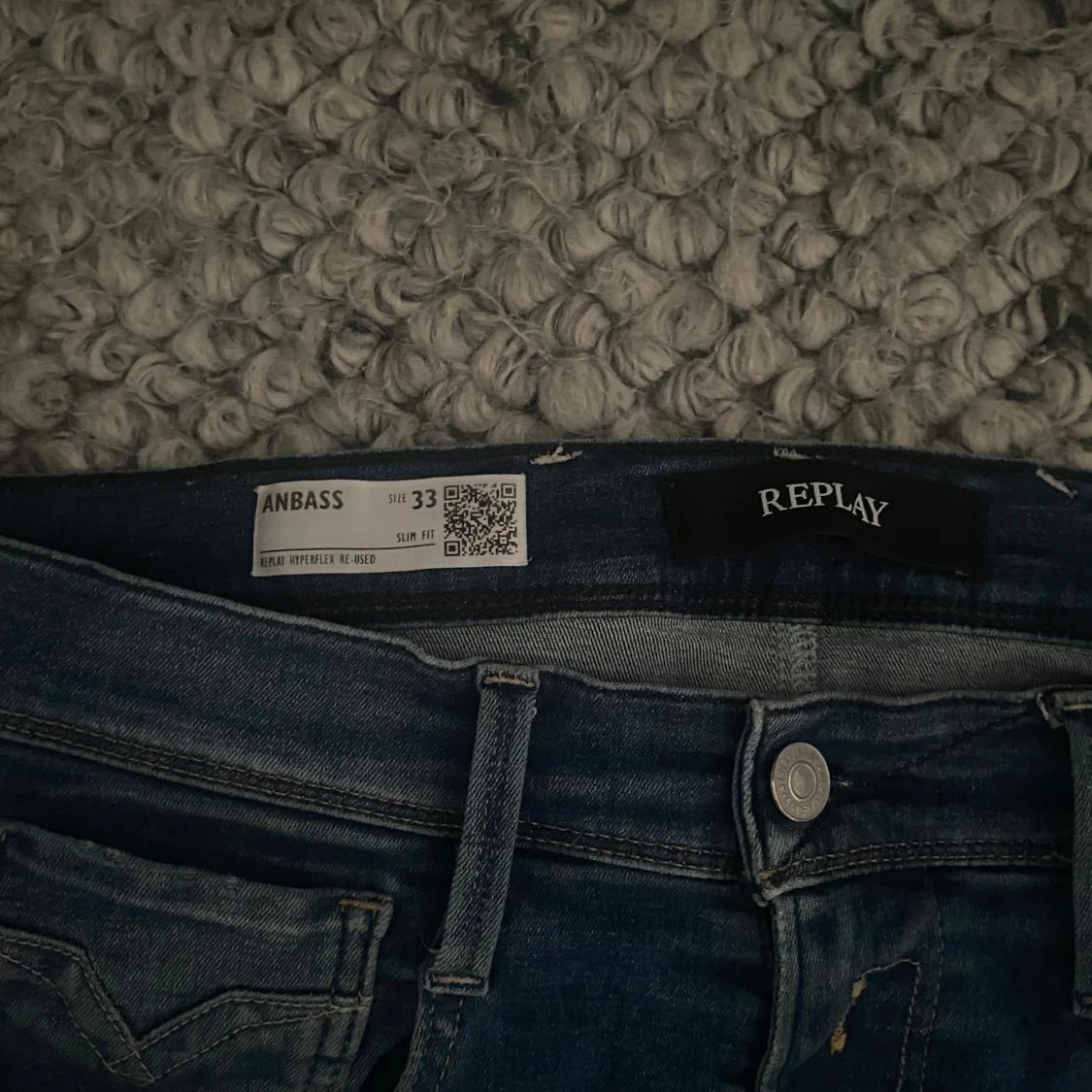 Replay Anbass slim jeans blå - 3