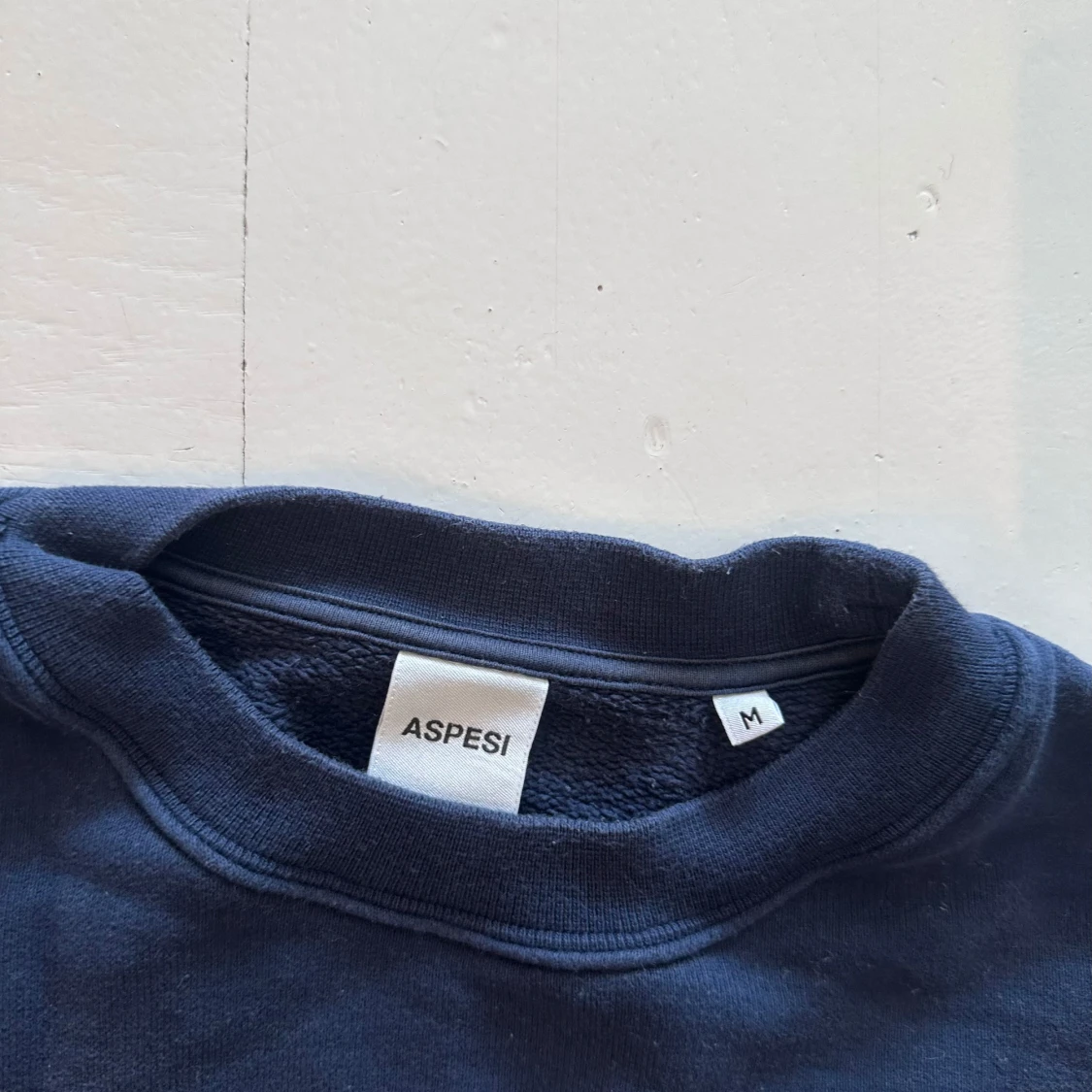 Mörkblå sweatshirt från Aspesi - 1