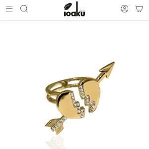  Söker arrow heart ring  - Söker denna ringen från loaku i guld o kan betala ganska mycket för den så om någon har den så hör av dig❤️