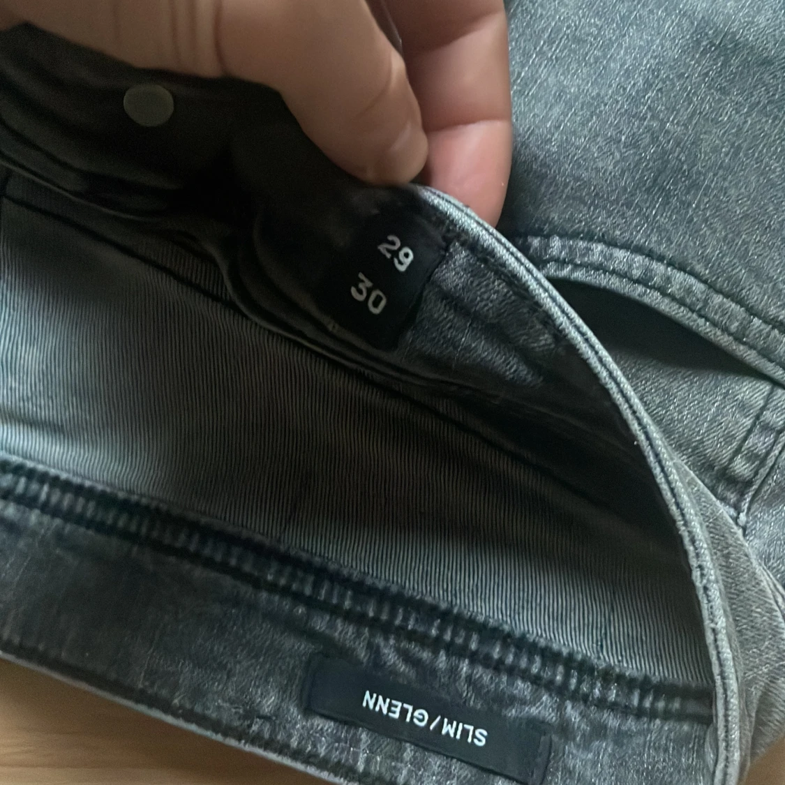 Grå slim jeans Jack & Jones 29/30 - 2