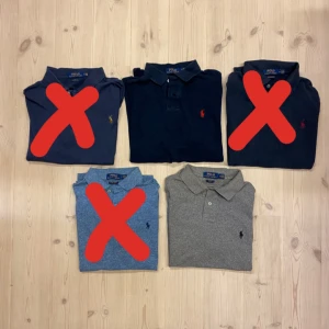5 st Polo Ralph Lauren pikétröjor - För att köpa enskilt gå in på min profil för att se alla enskilda , 449 per piké det är bara skiva ifall det finns någon fråga 