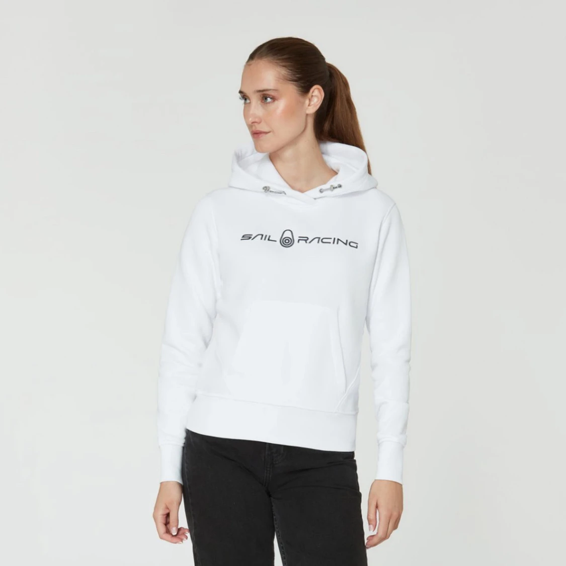 Vit hoodie från Sail Racing - 1