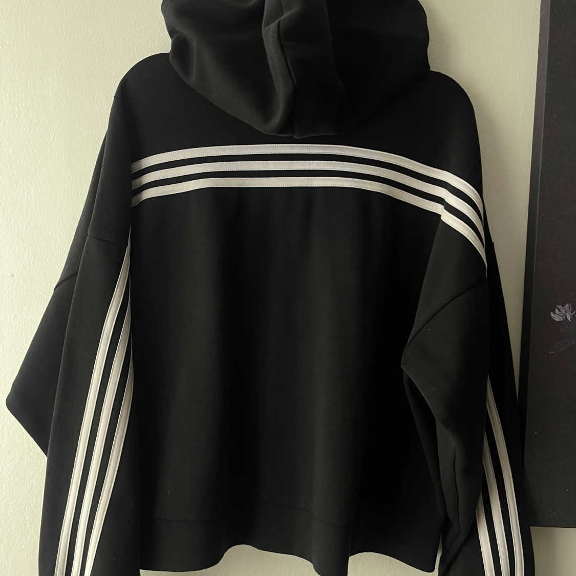 Svart Adidas zip kofta - 1