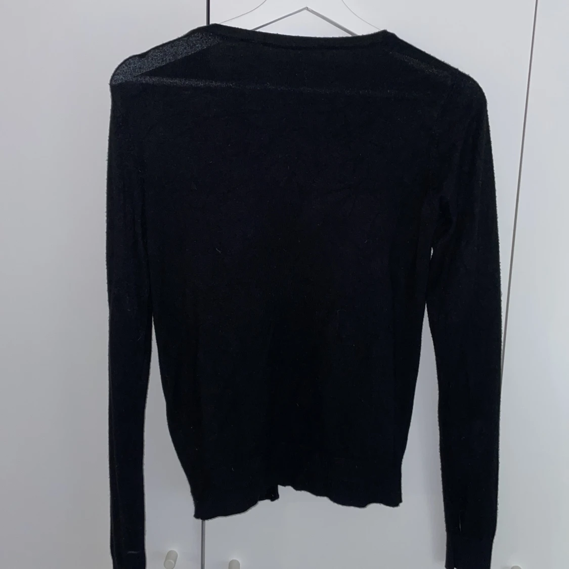 basic svart kofta - 1