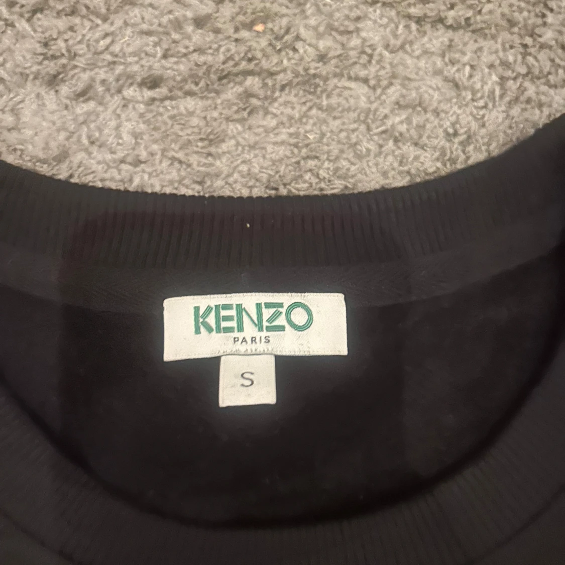 Svart Kenzo sweatshirt med rosa tryck - 2