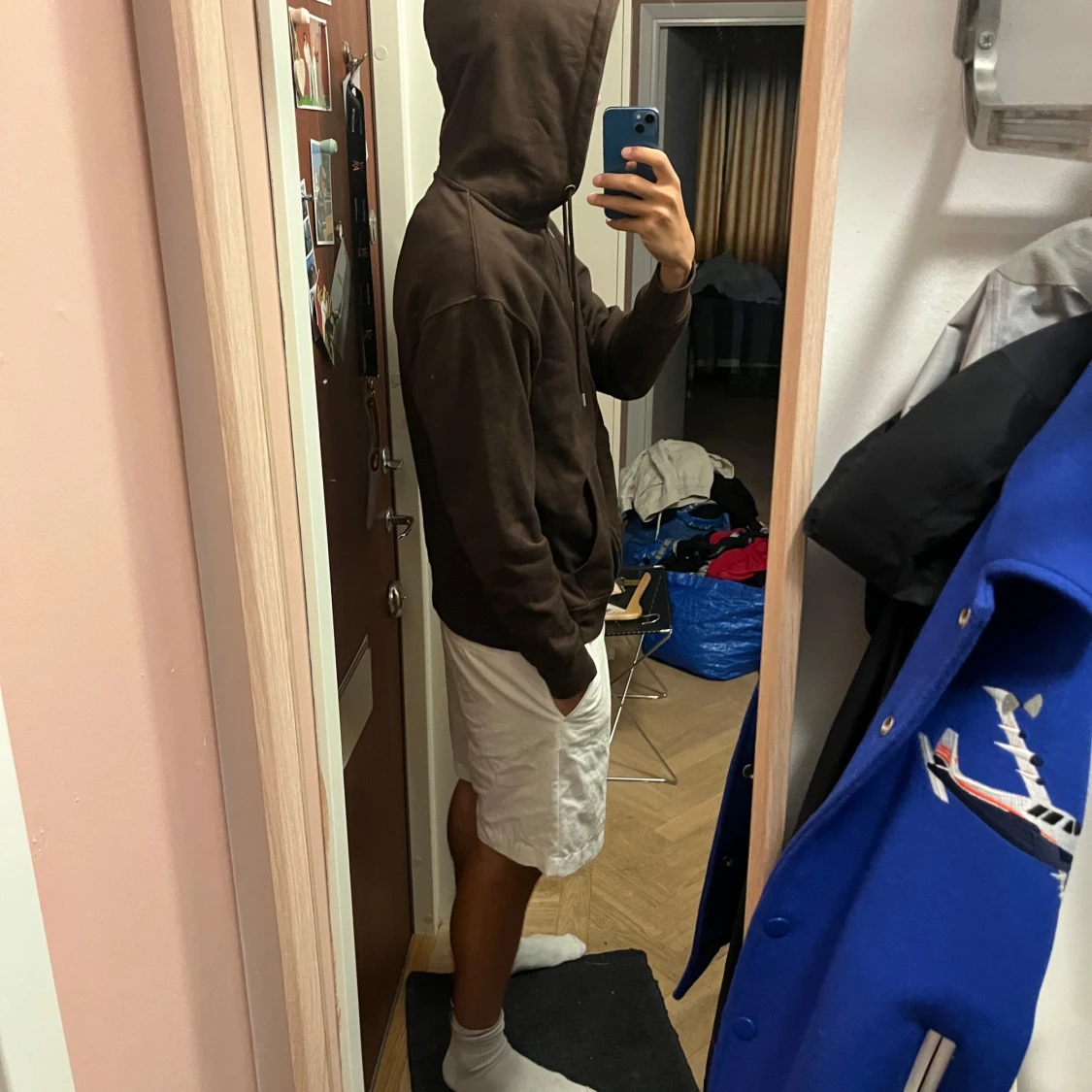 Brun hoodie  - 1