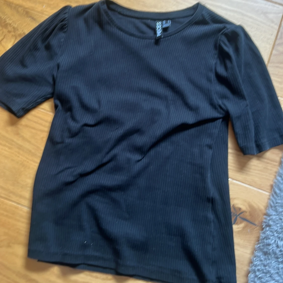 Svart ribbad topp ❣️ - 2