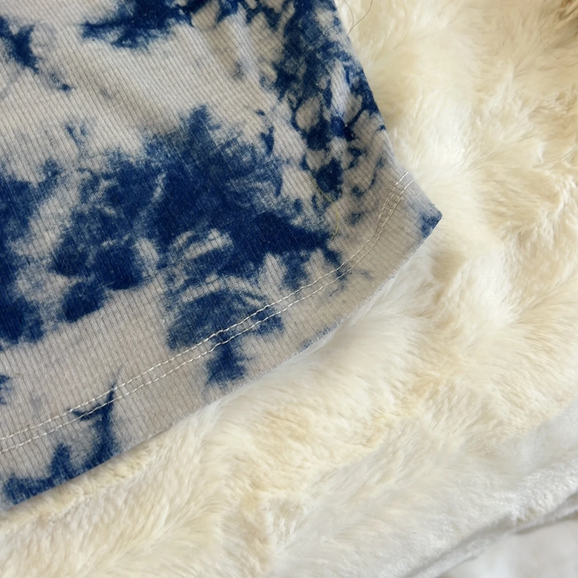 Blåvit ribbad linnetopp från SHEIN - 4