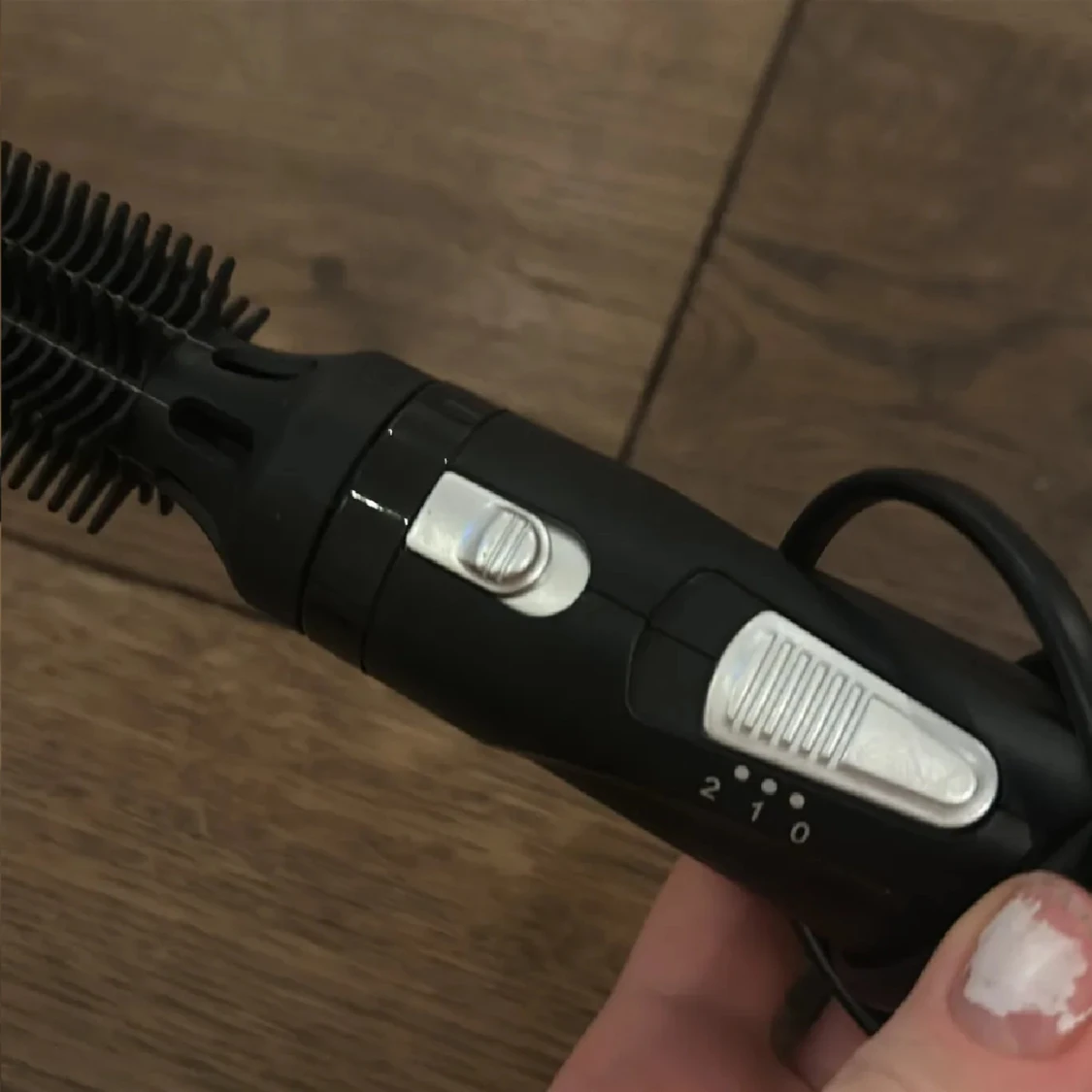 OBH Nordica varmluftsborste svart - 2