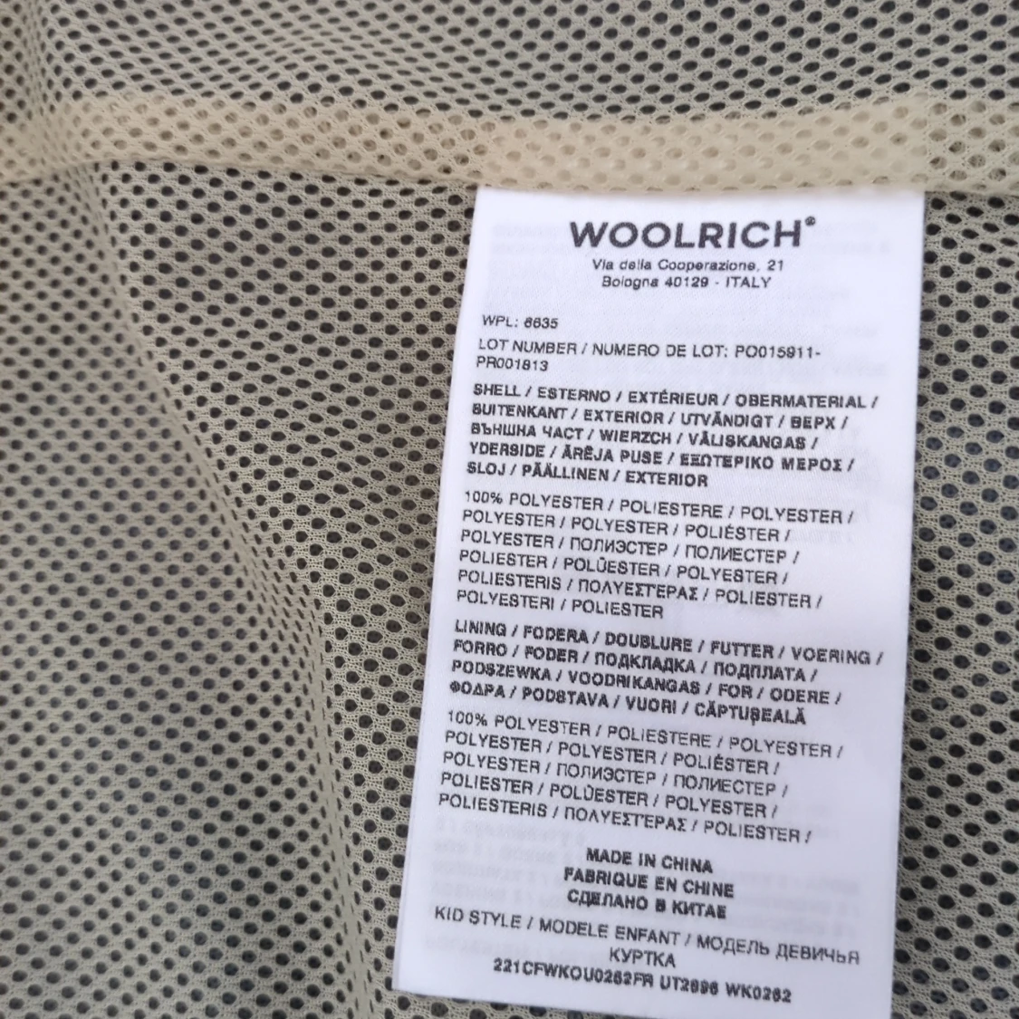 Mörkblå vindjacka från Woolrich - 3