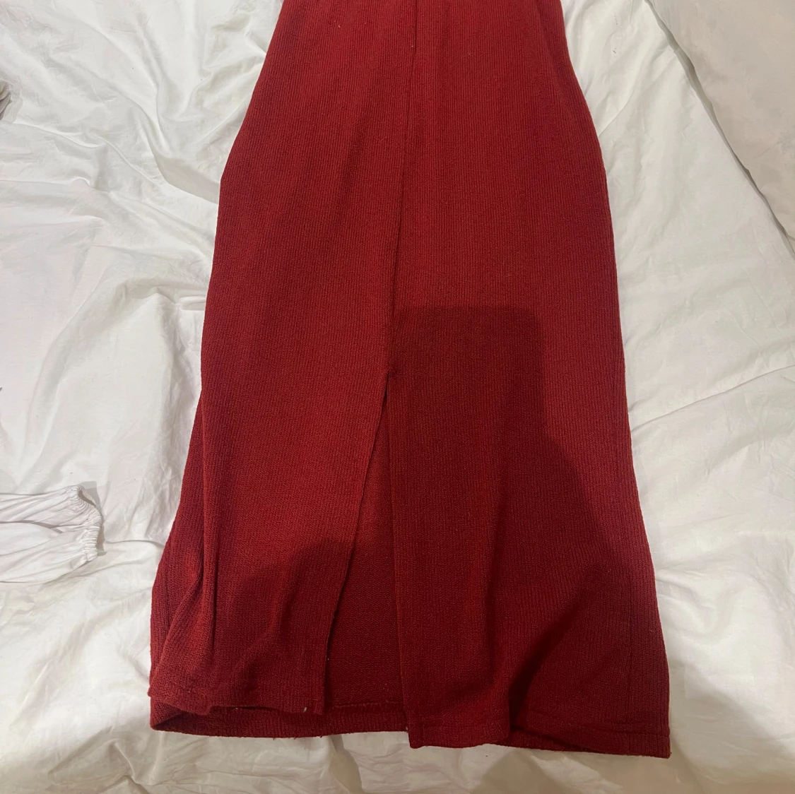 Stickad maxikjol - 1