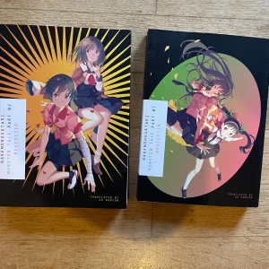 Bakemonogatari novell 01,02 - Kan mötas i vissa delar av Skåne och kankse Gbg. Annars står köparen för frakt. Köpte dessa för ett tag sedan men inte läst alls. De är i fint skick. Säljer båda för 160kr