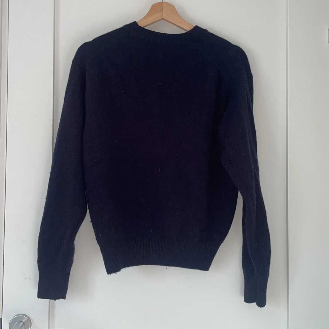 Grå och svart stickad tröja Uniqlo - 3