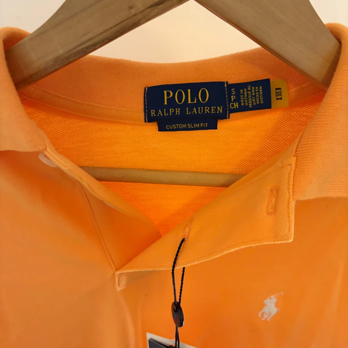 Orange Ralph Lauren piketröja - 1