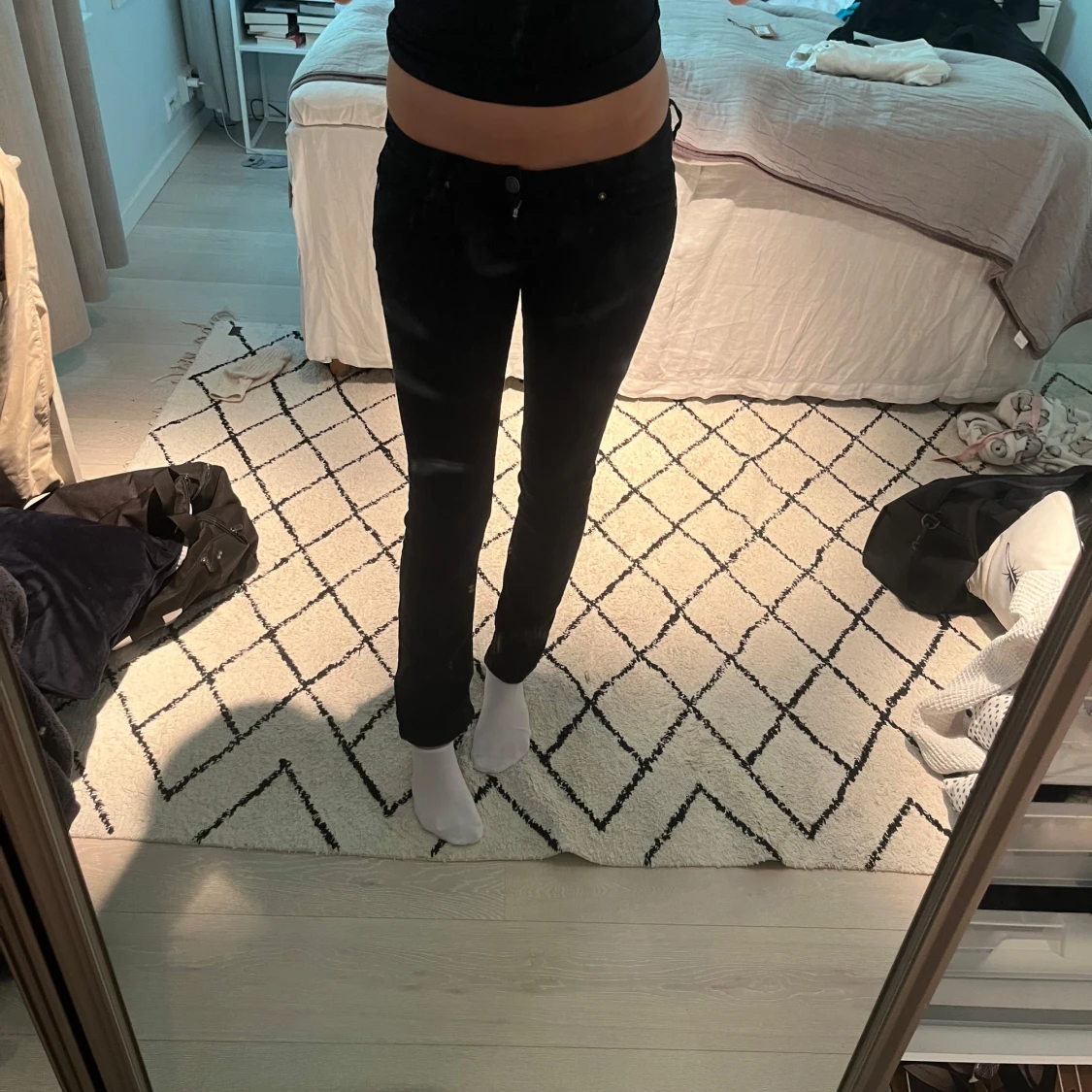 ULTRA low waisted skinny jeans